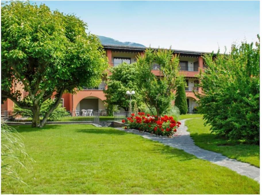 Ascona: Residenza Sabrina,App 2.5 Locali E Piscina Apartment ภายนอก รูปภาพ