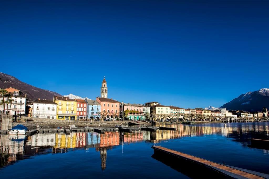 Ascona: Residenza Sabrina,App 2.5 Locali E Piscina Apartment ภายนอก รูปภาพ