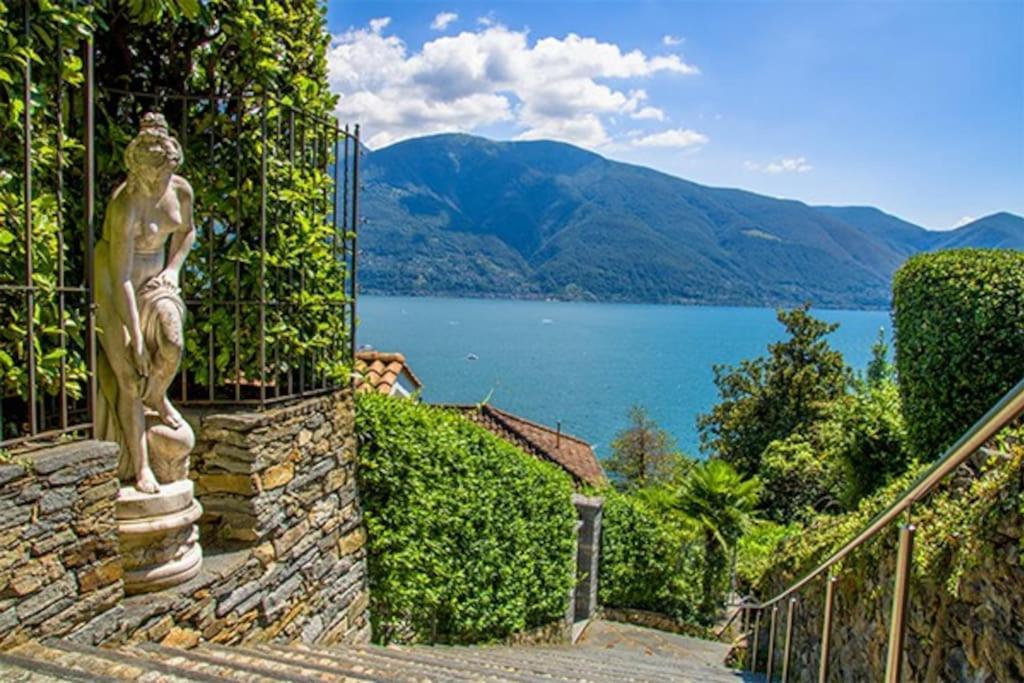 Ascona: Residenza Sabrina,App 2.5 Locali E Piscina Apartment ภายนอก รูปภาพ