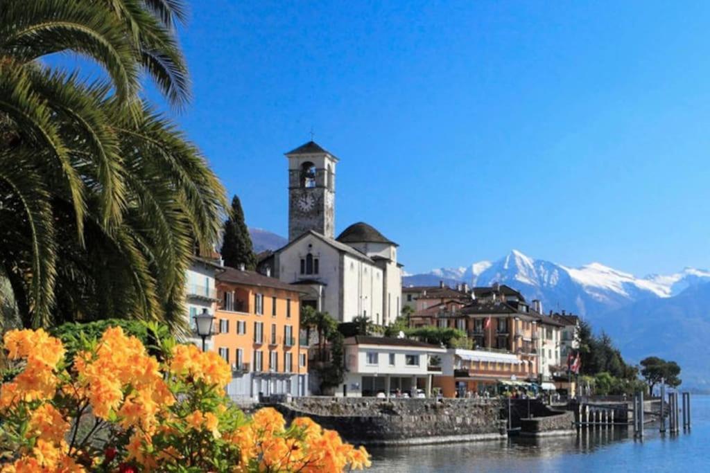 Ascona: Residenza Sabrina,App 2.5 Locali E Piscina Apartment ภายนอก รูปภาพ